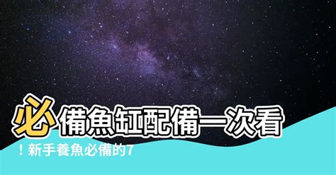 飼養魚|新手設缸：養魚必備的7個設備